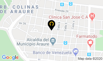 Mapa de Alimentos Comercial La Granja C.a en Araure