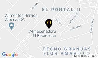 Mapa de Almacenadora El Recreo, C.a. en Valencia