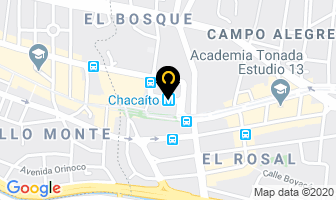 Mapa de Alpha Learning English en Caracas