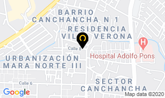 Mapa de Aluglass Zulia, C.a en Maracaibo