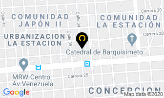 Mapa de Aluminglass C.a en Barquisimeto
