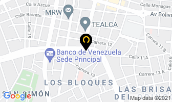 Mapa de Aluminios Y Servicios Ronald en Maturín
