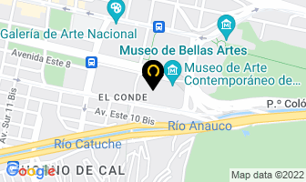 Mapa de Amarh Academia. en Caracas