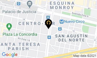 Mapa de Amarillo Oviedo en Caracas