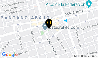 Mapa de Amatista en Coro