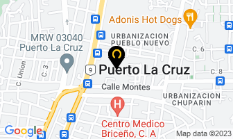 Mapa de Angel Cabrera en Puerto La Cruz