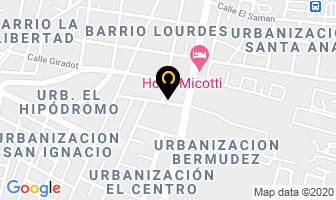 Mapa de Animalitos Soham C.a en Parroquia José Casanova Godoy