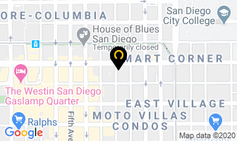 Mapa de Anuncio De Prueba en San Diego