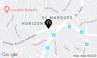 Mapa de Arco D'triunfo en Caracas