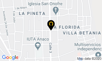 Mapa de Artes Graficas Sh en Anaco