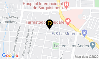 Mapa de Artesanias Rosisabel S.a en Cabudare