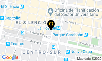 Mapa de Artime Publicity en Caracas