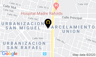 Mapa de Asistencia Medica Veterinaria La Estancia en Maracaibo