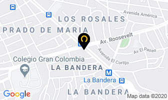 Mapa de Atelier Jose Aranaz en Caracas