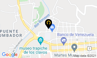 Mapa de Ateneo De Bocono en Boconó