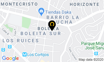 Mapa de Audiorama en Caracas