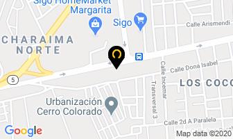 Mapa de Auto Camiones Oriental, C.a. en Porlamar