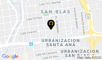 Mapa de : Auto Color San Blas, C.a en Valencia