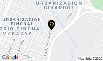 Mapa de *** Auto Forros Aragua *** en Maracay