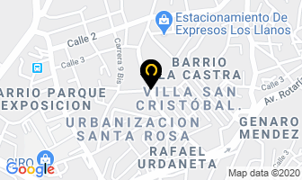Mapa de Auto Partes Electricas Chuma en San Cristóbal