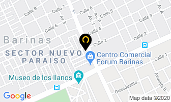 Mapa de Auto Refrigeración Luis en Barinas