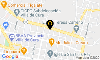 Mapa de Auto Repuesto Torrealba C.a en Villa de Cura