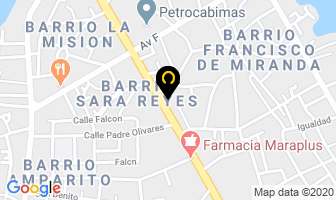 Mapa de Auto Repuestos Bonino C.a. en Cabimas