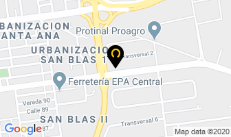 Mapa de Auto Repuestos E Inversiones Fercar C.a en Valencia