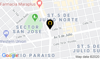 Mapa de Auto Repuestos El Combate, C.a en Maracaibo