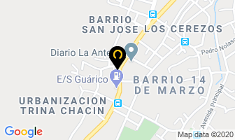 Mapa de Auto Repuestos M&g, C.a. Rif: J29549223-5 en San Juan de los Morros