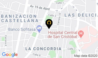 Mapa de Auto Repuestos Nissan Ca en San Cristóbal