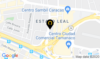 Mapa de Auto Repuestos San Ignacio, C.a. en Caracas