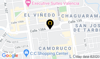 Mapa de Auto Senna, C. A. en Valencia