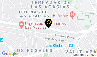 Mapa de Auto Vidrios Colonial C.a. en Caracas