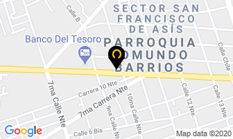 Mapa de Auto Vidrios El Tigre, C.a en El Tigre