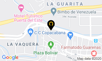 Mapa de Autocamiones Meber, C.a. en Guarenas