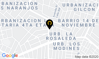 Mapa de Autogomas Y Vidrios ´´el Cesar´´, C.a. en Maracaibo
