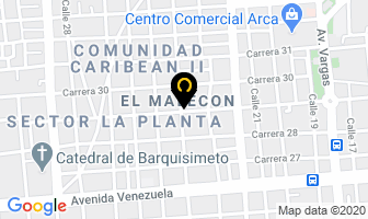 Mapa de Autolavado Manantiales en Barquisimeto