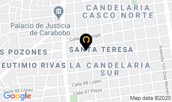 Mapa de Automotriz Perez Ojeda C.a en Valencia