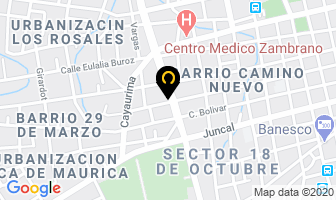 Mapa de Autoplatinas Y Carrocerias El Pollo ,c.a en Aragua de Barcelona