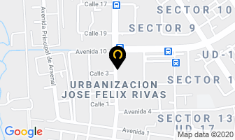 Mapa de Autorepuestos Y Lubricantes El Saman 2009 en Maracay