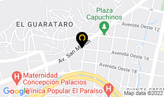 Mapa de Av San Martin en Caracas
