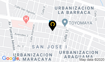 Mapa de Az Manufacturas Azmaca, C.a. en Maracay