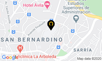 Mapa de Babysitter en Caracas
