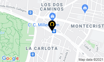 Mapa de Bacon & Armati en Caracas