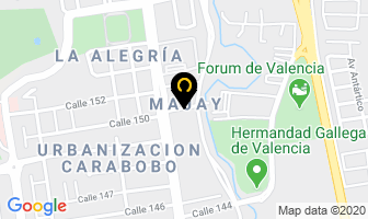 Mapa de Baez Asociados en Valencia