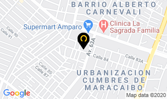 Mapa de Balanzas Zulia C.a. en Maracaibo