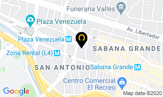 Mapa de Bar Restaurant Jaime Vivas en Caracas
