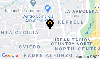 Mapa de Barberia Ejecutiva Caribbean C.a en Valencia
