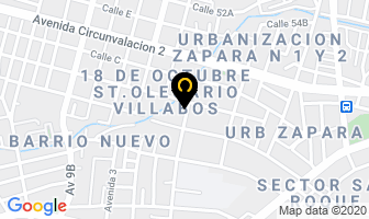 Mapa de Barberia Junior en Maracaibo